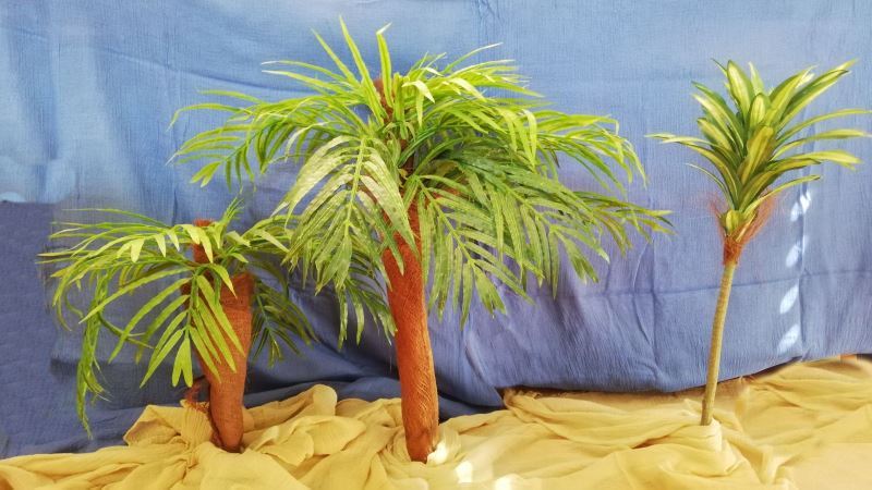 Palmen für Erzählfiguren und Egli-Figuren